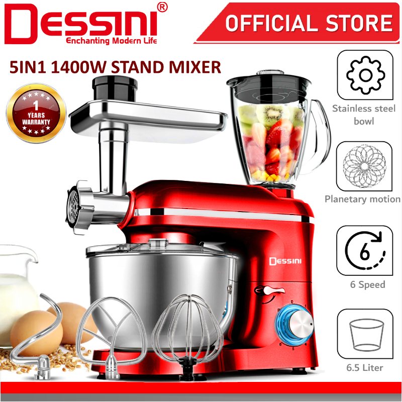 DESSINI ITALY IN Electric Stand Mixer Dough Egg Beater Blender
