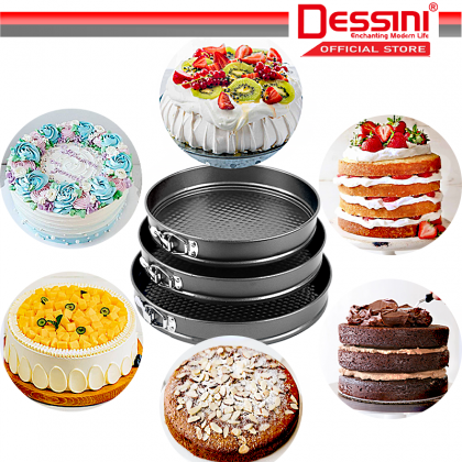 Cake Decorating 3in Cake Pan ROUND Inch Deep Cake Tin SET OF FAT